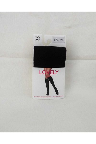 Penti Дамски непрозрачни, средно дебели, лъскави чорапи до коляното Lovely by Penti