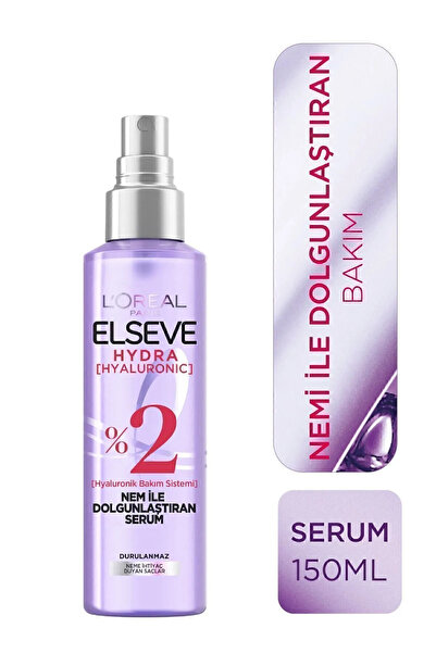 ELSEVE HYDRA [HYALURONIC] Nem İle Dolgunlaştıran Saç Serumu 150 ml