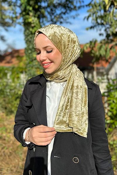 Armine Şal tricotat Trend 1 - Ats1or-15 - Aur