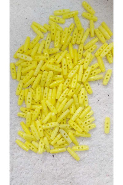 BİGÜMEX Plastic Yellow 3cm 42Size Shepherd Button (20 Pieces)