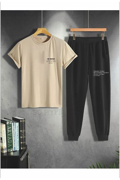 YOHO SPORT Men's Tracksuit Set - Oversize, the Happiest Printed, Sohype