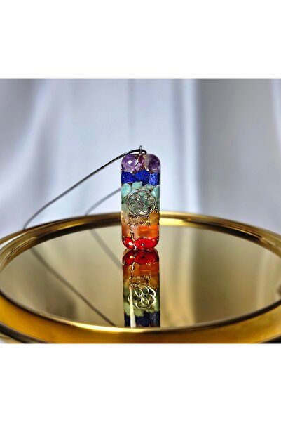 Singincraft 7 Çakra - Yedi Çakra Torus Orgonit Kolye