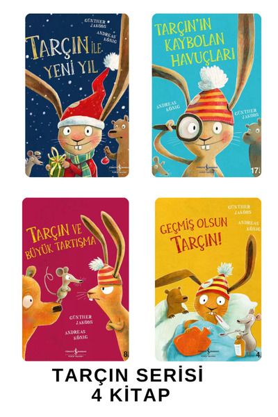 TÜRKİYE İŞ BANKASI KÜLTÜR YAYINLARI TARÇIN ÇOCUK SERİSİ - 4 KİTAP