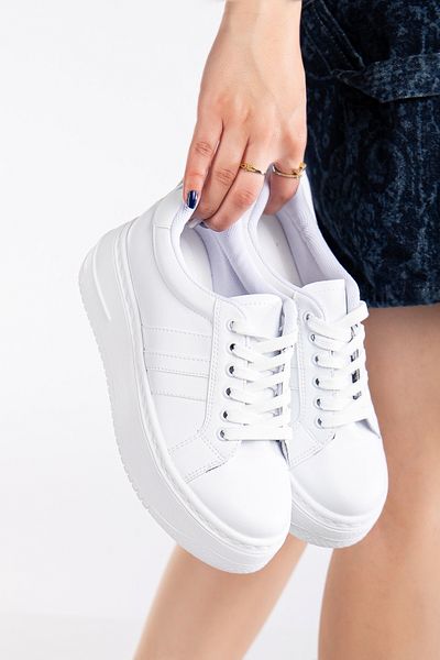 Three Bross Line Sneaker - Full Fit, Orthopedic Anti-Slip Sole, Casual Sports Shoes White Black Blue Red