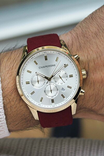 Chaperone CH002165 Deri Kordonlu Erkek Kol Saati