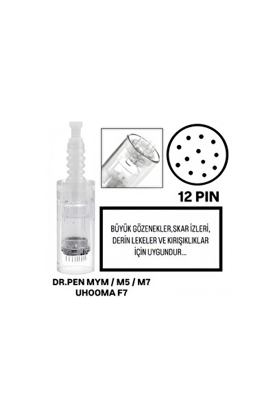 H RUN GLOBAL 10 Adet ( Dr. Pen MYM-M5-M7 - Uhooma F7 Uyumlu 12 PIN ) Değiştir...