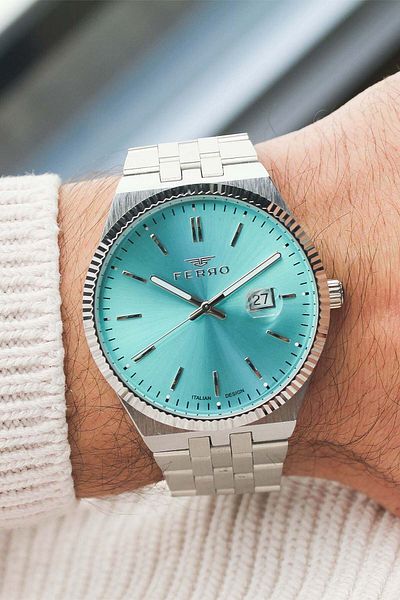 FERRO F11569A15 Men's Watch with Steel Band