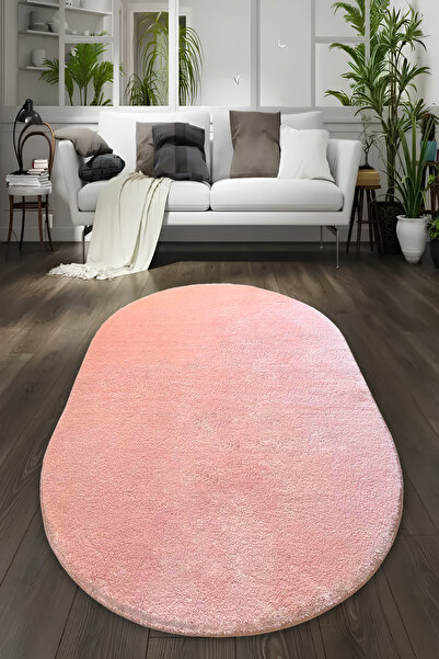 KEVLİNE Kevline Kaymaz Taban Peluş Halı Dekoratif Koridor Salon Çocuk Odası O...