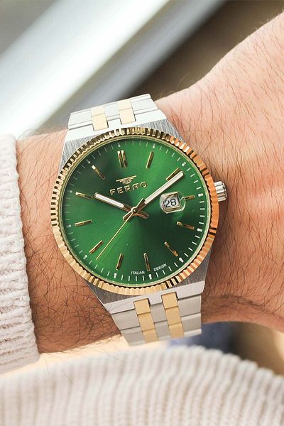 FERRO F11569D6 Men's Watch with Steel Band