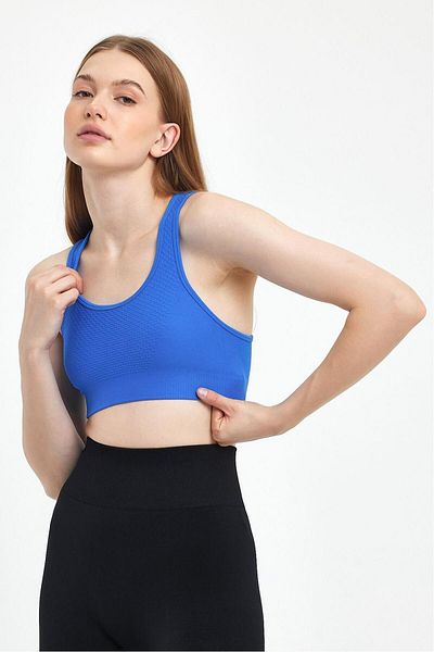 NewCabin Sutien sport fără cusături - Design ușor, elastic și respirabil pentru zi cu zi, fitness și yoga