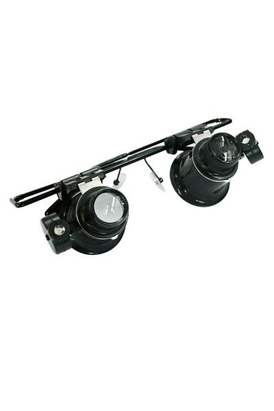 Nikula Glasses Model Double LED Lighting Great Magnifying Glasses for Watch Repair
