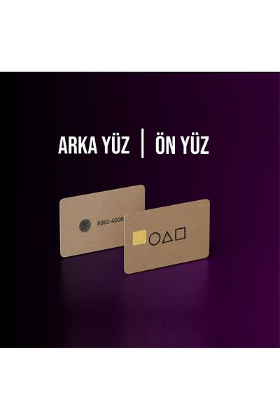 Major Selection Card de credit Squid Game - Acoperire față și spate, autocolant cu două fețe