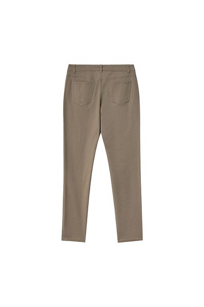 Giordano Women's Stretch Twill Khaki Pants