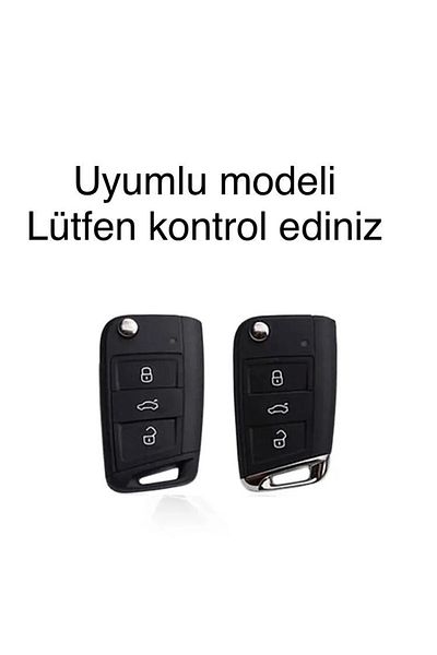 bigkey VolKswagen Polo T-roc T-cross Golf Passat Taigo Tiguan - Compatible Switchblade Case New Model