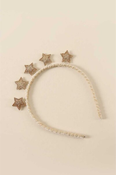 Minia Concept Kids تاج بناتي ذو صف ذهبي من Glitter Stars