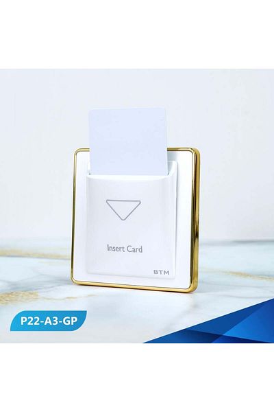 Btm Abu kart switch, Pearl and gold, Chinese- 10 pieces