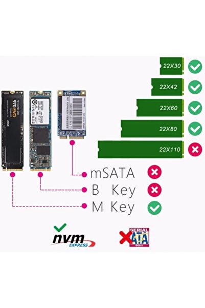 MAXGO 3143 Usb 3.1 Type C To Pci-e Express Nvme Ssd M.2 M-key Hard Disk Kutusu