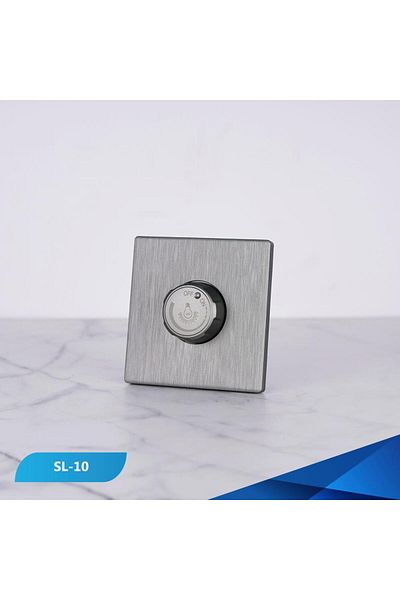 Btm 630W lamp dimmer switch, wooden gray piano- 10 pieces