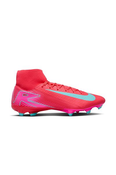 Nike Men's Red Mercurial Superfly 10 Academy Fg/Mg Grass Floor Football Shoes
