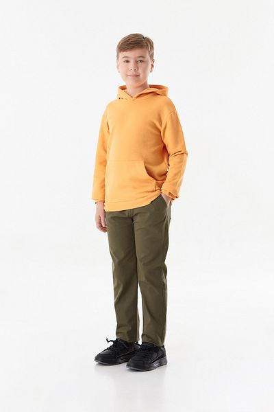 Fulla Moda Παντελόνι Gabardine Boy με δέσιμο στη μέση