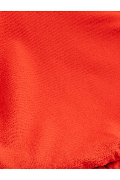 Koton Drawstring Triangle Bikini Top