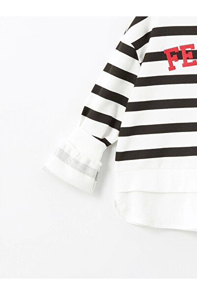 LC Waikiki Lcw Kids Ecru Clotto Pattern - W46469D4 Tkm