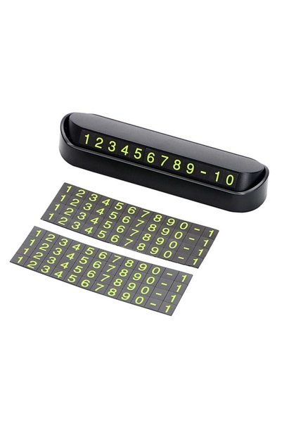 İRHANLAR Leaving In-Vehicle Telephone Number Numerator Parkmatik Car Parktel Numerator