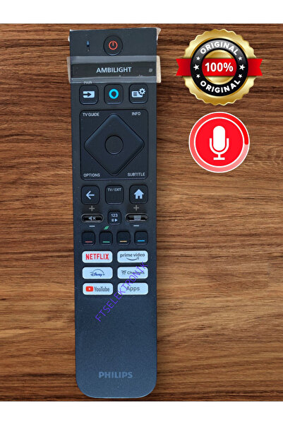 Philips 8000 SERİSİ YENİ AMBILIGHT ALEXA SESLİ KOMUT PUS OLED UYUMLU TV KUMAN...