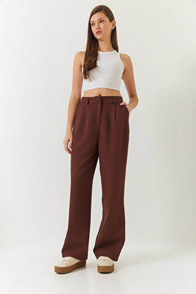 Bianco Lucci Dámské kalhoty Palazzo 4000 - 60271024