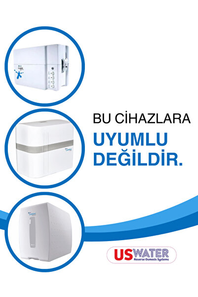 uswater İhlas Aura Cebilon Unique Dijital Su Arıtma Cihazı Uyumlu 5’li Filtre Seti – Yüksek Performanslı