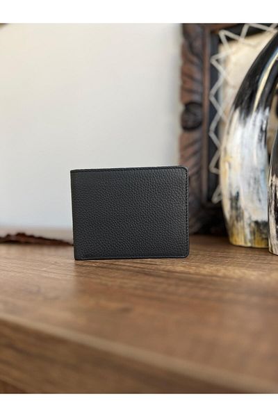 MFT Leather Design Ανδρικό πορτοφόλι από γνήσιο δέρμα – με φερμουάρ, νομίσματα, γραμμένο όνομα |   Τόκιο 2404