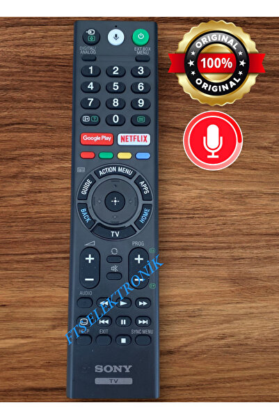 Sony SES KOMUTLU ANDROİD TV KUMANDA (ORJİNAL)