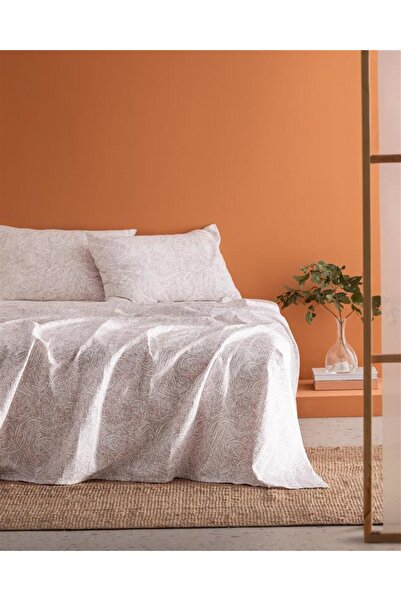 Madame Coco Σετ Πικέ Elroy Μονό, 100% Βαμβακερό, με στάμπα Karde - Ανοιχτό Δα...