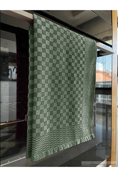 Kamdu 4 Adet 40x60 Damalı Alman Peçetesi, Mutfak Havlusu, Lüks Mutfak Havlusu...