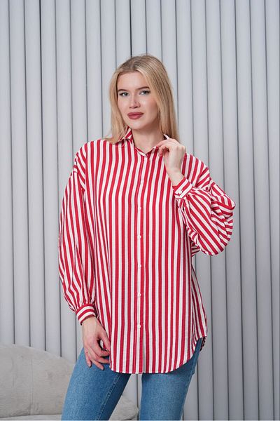 Elaxi Lilyum Fabric Striped Shirt