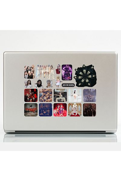 Ororabutik Σετ αυτοκόλλητων 32 τεμαχίων Kpop Dream Catcher - Scrapbook Bullet Journal