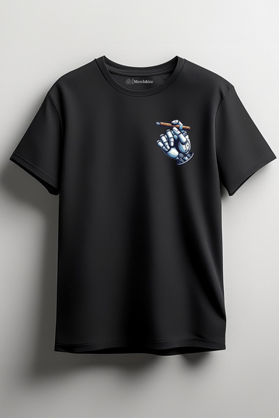 Merch&ice Ruka robota Štampano Unisex T-shirt