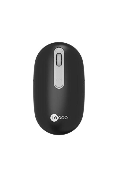 Lecoo Ws207 Kablosuz 1600dpı 4 Tuşlu Sessiz Şarj Edilebilir Optik Mouse Siyah