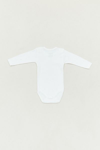 Fulla Moda 100% Cotton Basic Crew Neck Children's Bodysuit