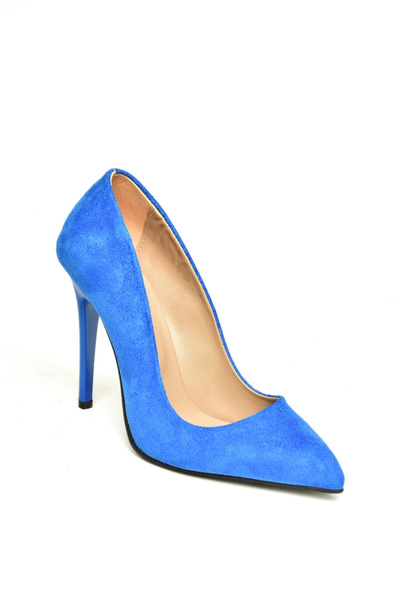 Fox Shoes Saks kék női sarkú cipő 8922151902