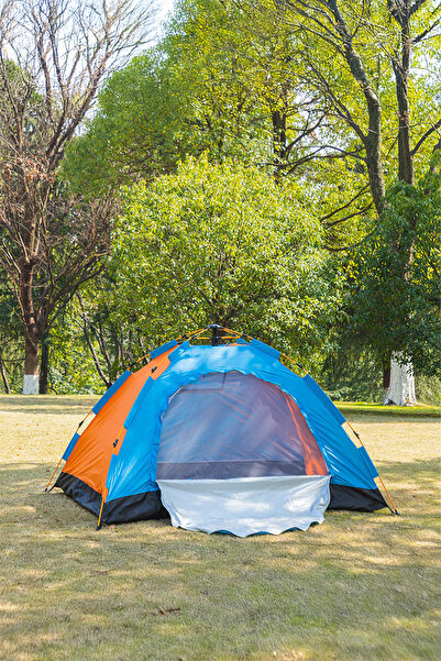 Onetick 4 Kişilik Tam Otomatik Kamp Çadırı 200x200x140