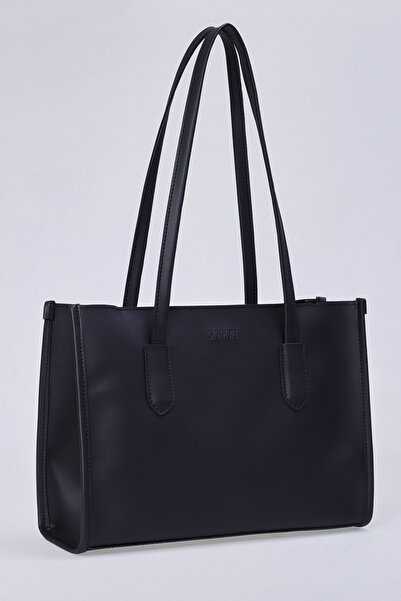 bag&more Kadın Siyah Trend Çanta,Uzun saplı Çanta,Saplı Omuz Çantası Çanta El Çanta