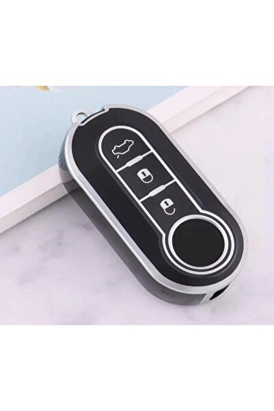 EBG İSTANBUL حافظة مفاتيح فيات دوبلو دوكاتو نانو أسود فضي اللون جودة أولى