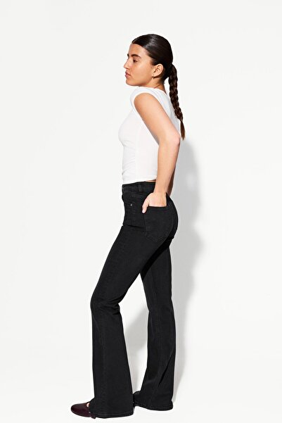 Bershka İspanyol paça jean