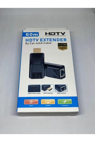 HDMI  RJ45 ÇEVİRİCİ 60MT