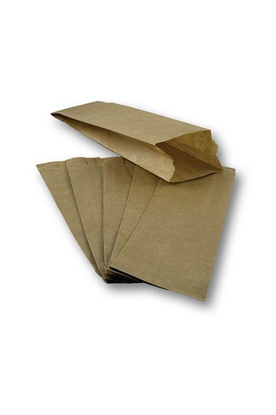 Home 100 Pieces Kraft Paper Bags - Drawing/Fork/Knife/Spoon Packaging