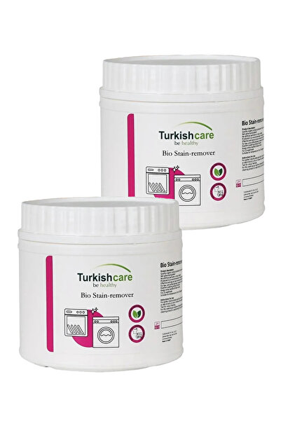 Turkishcare Organik Bio Çamaşır ve Bulaşık Leke Çıkarıcı Toz 500 gr. İkili Set
