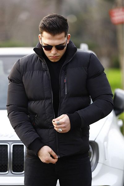 DENSMOOD Men's Puffer Jacket