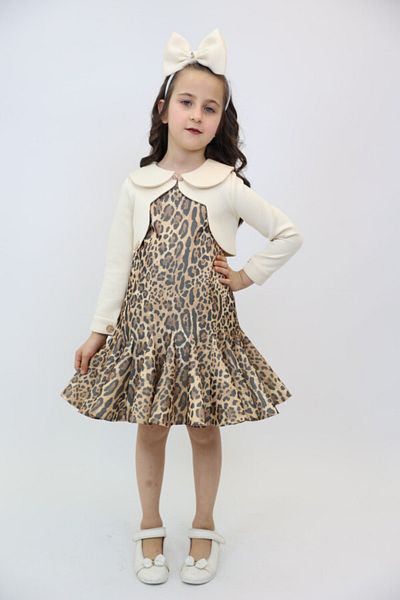 xo kids moda Рокля за момиче от 2 до 8 години - модел 2916