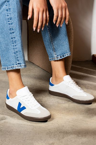 SHOESTEP Pantofi sport cu detalii bej casual cu imprimare laser pentru femei DANTE